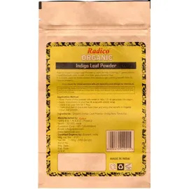 Radico Organic Indigo Powder 100 g blau