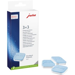 2-Phasen-Entkalkungstabletten Packung mit 3x3 Stück