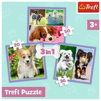 Trefl Puzzle Lovely dogs (34854)