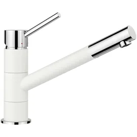 Blanco Kano silgranitweiß/chrom 525030