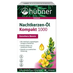 Hübner Nachtkerzen-Öl Komapkt 1000 Kapseln (90St)