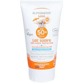 Alphanova Bébé Bio Sonnenmilch LSF 50+ 50 ml