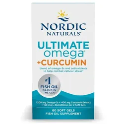 Ultimate Omega + Curcumin 60 Soft Gels