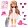Bayer Design Charlene Puppe interaktiv mit Haaren 46 cm Rosa
