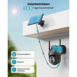 ieGeek LUOVEE 360° PTZ Solar Weiß