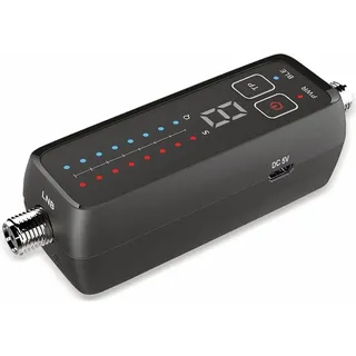 Microelectronic EasyFind BT SatFinder (8 voreingestellte Satelliten, Smartphone-App - iOS - Android, inkl. Akku, 80g leicht, Nit Funktion)