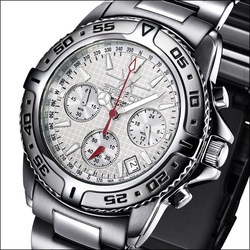FIREFOX  - CHRONOGRAPH DESTROYER - silber / 42 MM
