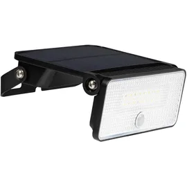 LED's light LED's Work Solar-Außenleuchte mit Sensor 8 W 1.000 lm 4.000 K IP54 Schwarz