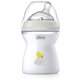 chicco Natural Feeling Babyflasche Transparent
