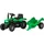 Buddy Toys Trettraktor mit Trolley grün/schwarz (BPT 1013)