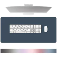 Dalifer Schreibtischunterlage Leder - Multifunktion Mauspad aus Wasserdichtes PU-Leder - 80 × 40 cm Große Größe, Mouse Pad Für den Heim- oder Bürogebrauch