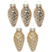 Inge‘s Christmas Decor (Brokatgold Kugel-Weihnachtsschmuck Gold 12 Stück(e)