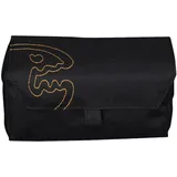 iQ-UV Tauchmasken Taucherbrille-Tasche Bites-Schwarz – Robuste Maskentasche für Schnorchelbrillen und Taucherbrillen – Praktische Tasche für Taucher Maske, Tauchzubehör – Hochwertiges Taucherzubehör