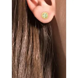 Amor Ohrstecker 2034450 grün Edelstahl 6mm