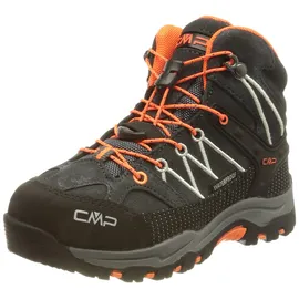 CMP Rigel Mid WP Kinder Anthracite/Flash Orange 37