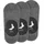 Falke Step Füßlinge 3er Pack Light Greymel 41-42