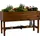 Dobar Hochbeet 117 x 40 x 80 cm Braun