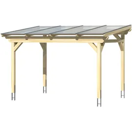 SKANHOLZ Sanremo 434 x 350 cm Fichtenholz schiefergrau