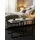 KADIMA DESIGN Marmor-Optik Beistelltisch Set, moderne Wohnzimmermöbel, robustes Metallgestell, 40x42,5x40 cm und 35x39,5x35 cm.