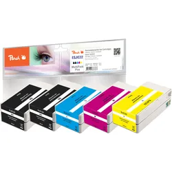 Peach Spar Pack Plus Tintenpatronen kompatibel zu Epson SJIC22