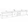 SKRAUT HOME Lowboard 310x50x37 cm Weiß/Eiche Holzwerkstoff