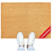 ANRO Kokosmatte 40 x 80 cm Beige