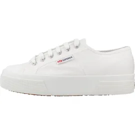 SUPERGA Damen Plateau Sneaker - Blau,Rot,Weiß - 39