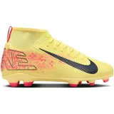 Nike SUPERFLY 10 Club KM FG/MG Fussballschuh, Lt Laser Orange/Armory Navy, 38