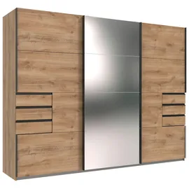 Premium Living Schwebetürenschrank Saigon 270 x 208 x 0 cm Braun