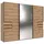 Premium Living Schwebetürenschrank Saigon 270 x 208 x 0 cm Braun