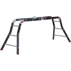 Altrex Vielzweckleiter Varitrex Prof 4x3 mit Plattform