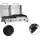 Habitat et Jardin Plancha Gasgrill grau