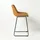 Homescapes Barstuhl Ascot 54 x 97 x 47 cm Gold