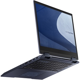Asus ExpertBook Notebook i7-1195G7 Hybrid (2-in-1) 35,6 cm (14") Touchscreen WUXGA Intel® CoreTM i7 GB DDR4-SDRAM 512 GB SSD Wi-Fi 6 (802.11ax) Windows 11 Pro Schwarz