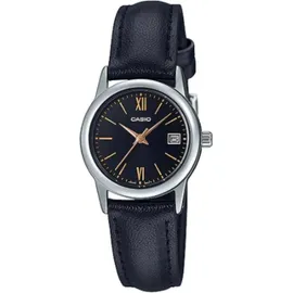 Casio Uhren Casio LTPV002L1B3UDF - Dunkelblau/Silber