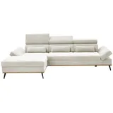 A.Z. Iwaniccy Ecksofa MESA, 299 x 188 cm - Mikrofaser Kopfteilverstellung