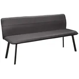 Home Affaire Essbank Nozay, mit Sitz und Rückenpolster grau