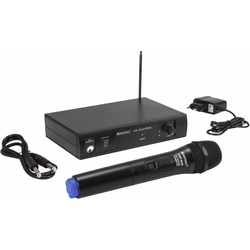 Omnitronic VHF-101 Funkmikrofon-System 201.60MHz, Mikrofon