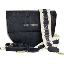 Valentino Pansy Umhängetasche Kunstleder Black