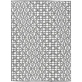 Pergamon In- und Outdoor Teppich Beidseitig Cape Cod Grau Textil, 200x300 cm, Teppiche , Böden, Teppiche, Outdoorteppiche