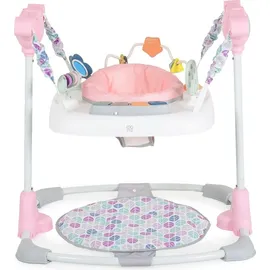 Moni Hopser Hop Fußstütze Musik höhenverstellbar 360 drehbarer Sitz Spielcenter rosa