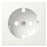 Gira 492003 Abdeckung Schuko Steckdose System 55 Reinweiß