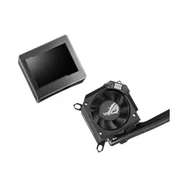 Asus ROG Ryujin III 240 All-in-One Flüssig CPU-Kühler (3,5 Zoll LCD, Asetek-Pumpe der 8. Generation, 2x Noctua 2000 PWM 120mm-Radiatorlüfter, schwarz)