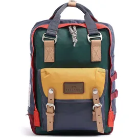 Doughnut Macaroon Happy Camper Rucksack Blau