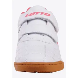 lotto Pacer K Kinder Weiß/Pink 33