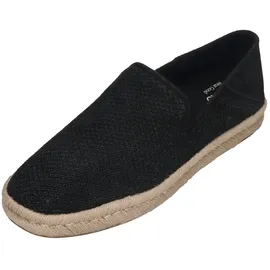 TOMS Espadrilles SANTIAGO in schwarz | Gr.: 42,5
