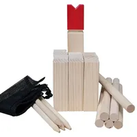 TikTakToo Kubb Wurfspiel Set 22-tlg