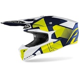 Airoh Helmet Wraap Raze Blue Gloss