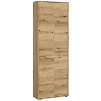 VCM Zeno Hochschrank Bad 2 Türen Eiche Dekor.