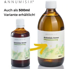 annumisia¬æ ANNUMISIA® Artemisia Annua Pflanzenauszug 100 ml - Einjähriger Beifuß hochkonzentriert - ohne Zusatzstoffe,